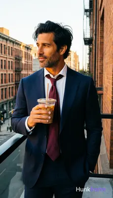 an anonymous figure man in his 30s with light to medium tan skin and warm undertones, black thick ha