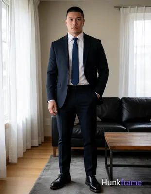 Heavily muscular adult man with substantial muscle mass, wide shoulders, thick neck, large chest and