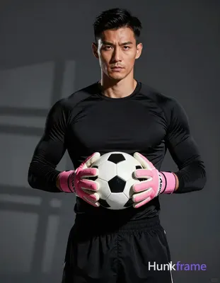 A handsome medium-dark skinned man with short dark hair styled back and clean-sh