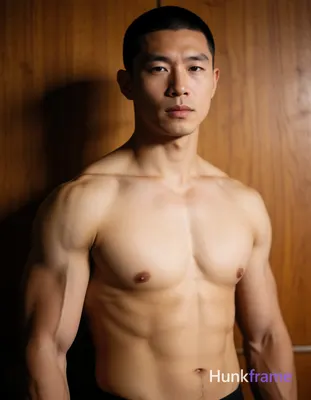Heavily muscular adult man with substantial muscle mass, wide shoulders, thick neck, large chest and