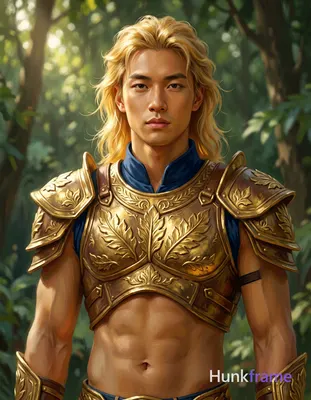 A handsome light-skinned man with fair warm undertones stands in an upper-torso 