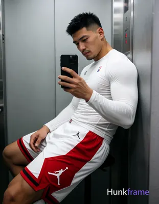 Heavily muscular adult man with substantial muscle mass, wide shoulders, thick n