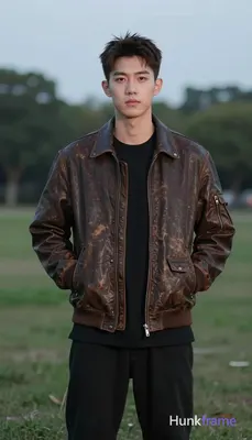 an anonymous figure man with light-medium skin and short dark brown textured hair, clean-shaven face