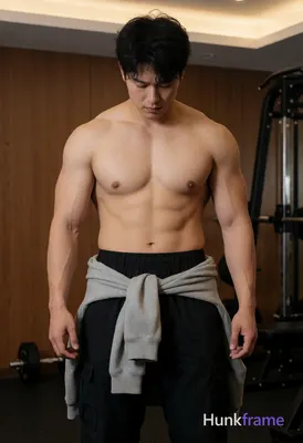 Very large heavy muscular stocky adult man with a broad thick torso, massive sho