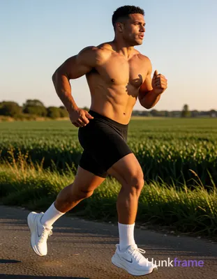 Heavily muscular adult man with substantial muscle mass, wide shoulders, thick neck, large chest and