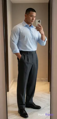 Heavily muscular adult man with substantial muscle mass, wide shoulders, thick neck, large chest and