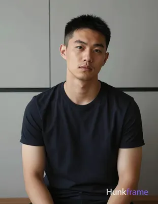an anonymous figure man with light to medium tan skin and subtle shadows under t