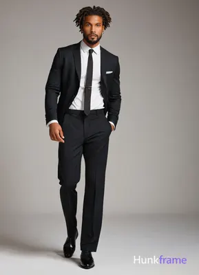 A handsome African man with medium skin, dreadlocks, dark eyes, no glasses or be