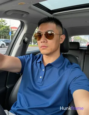 an anonymous figure man with light-medium skin and a short buzz cut featuring bl